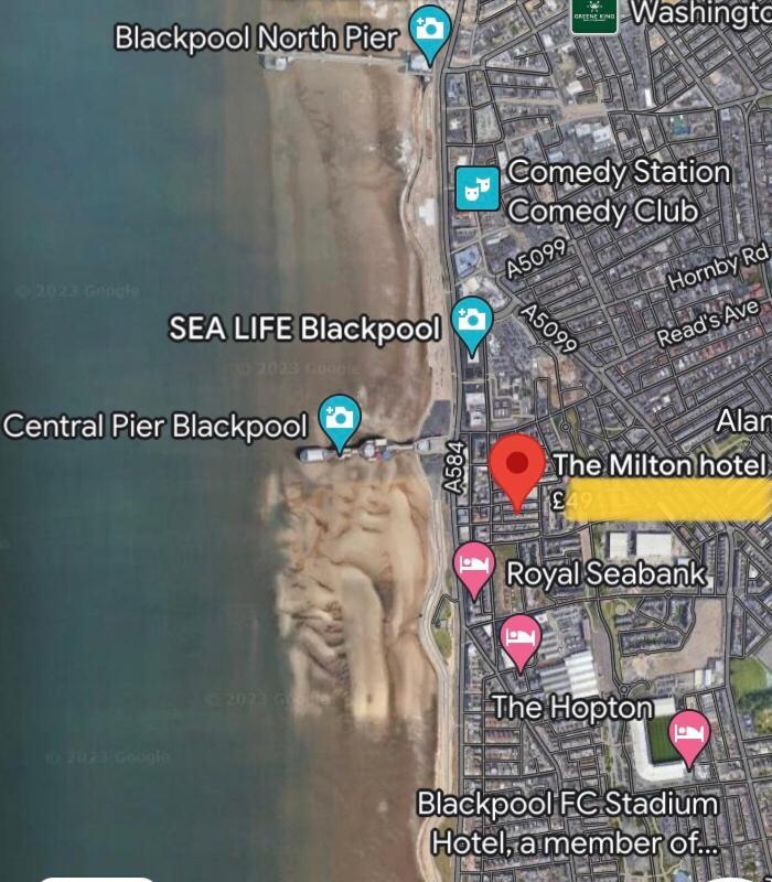 Hotel The Milton Blackpool Exteriér fotografie